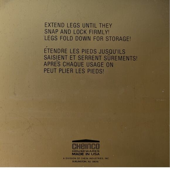 Vintage Wuzzles metal foldable tray 1985 Hasbro Made in USA 80s Disney - Picture 8 of 11